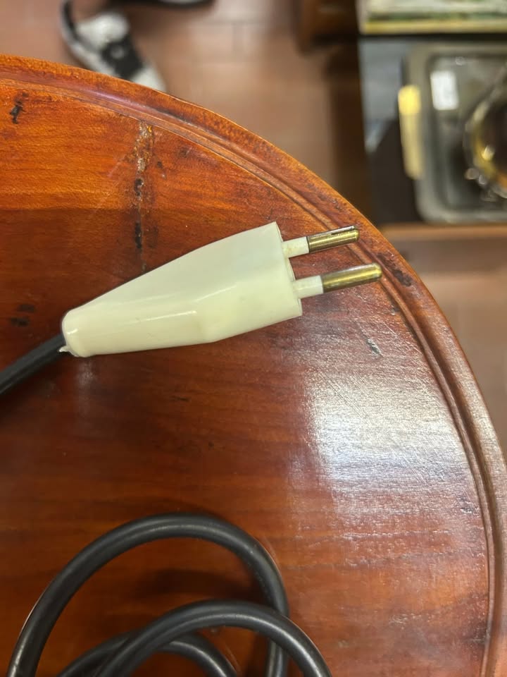 Lampada anni '70 arancione