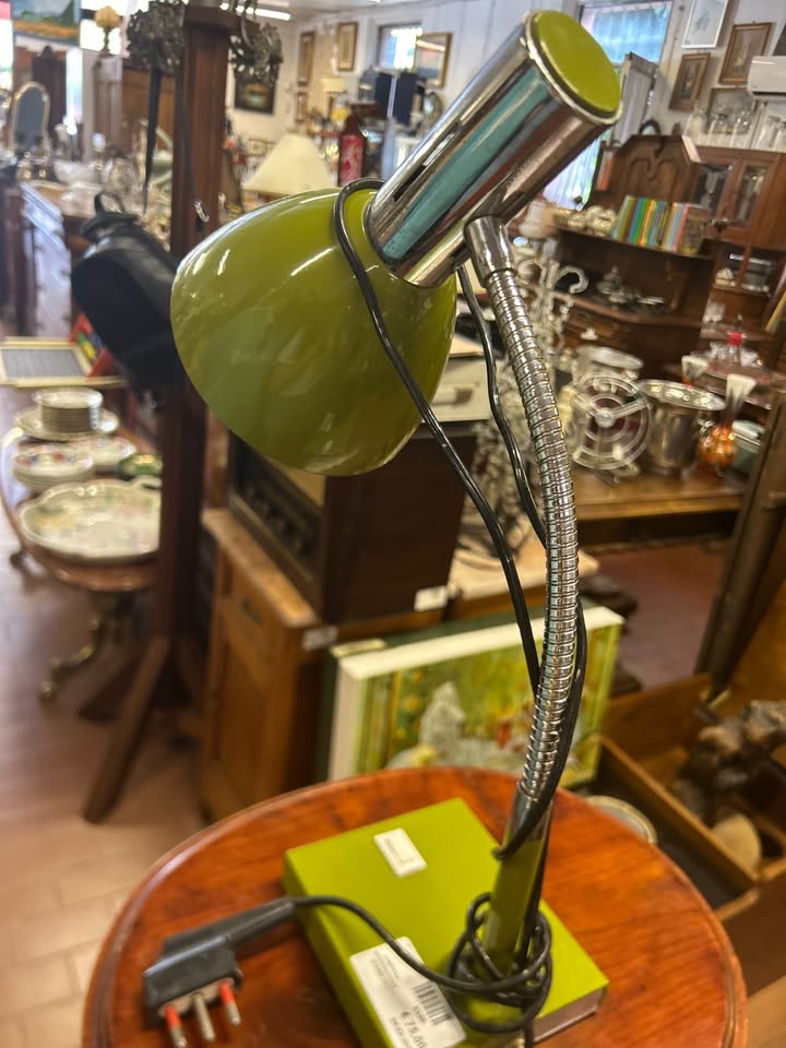 Lampada anni'70 verde