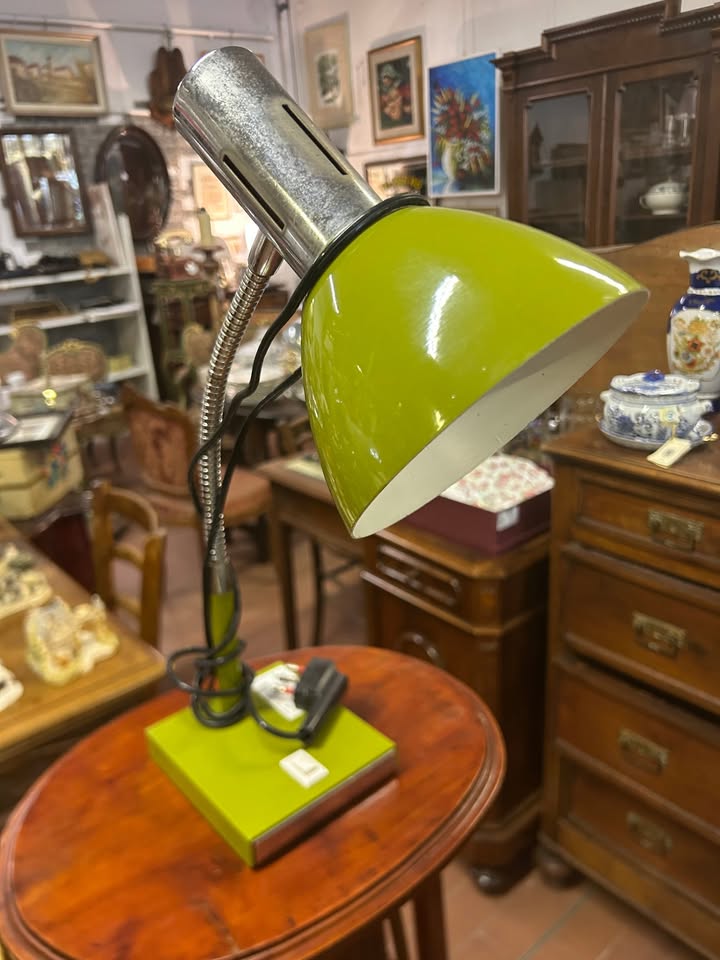 Lampada anni'70 verde