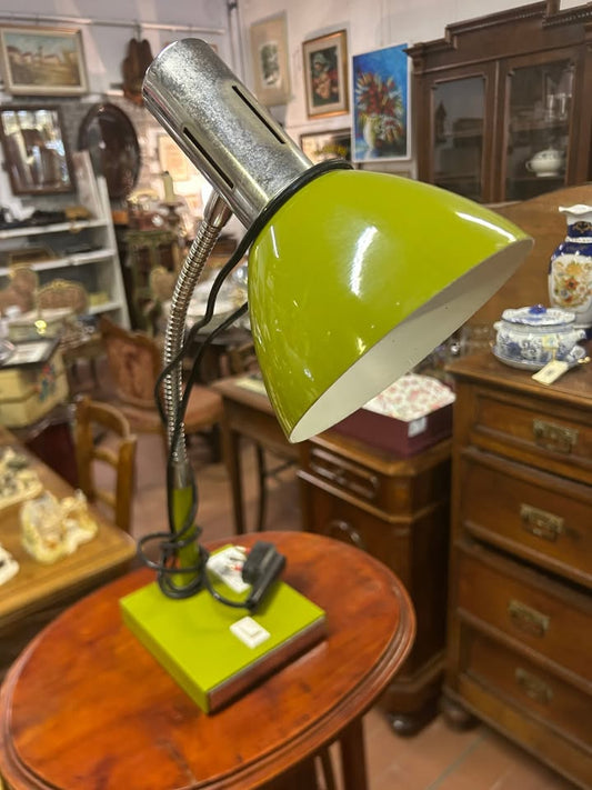 Lampada anni'70 verde